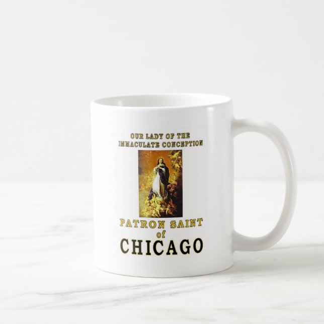 CANECA DE CAFÉ NOSSA SENHORA DA CONCEPÇÃO IMACULADA (Direita)