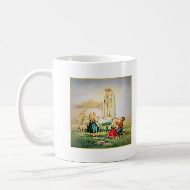 Caneca De Café Nossa Senhora da Fátima 1917 (Esquerda)