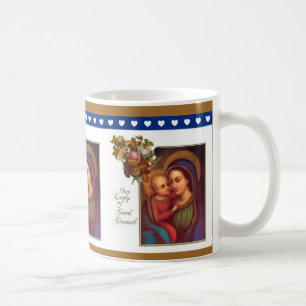 Caneca De Café Nossa senhora da Virgem Maria abençoada bom