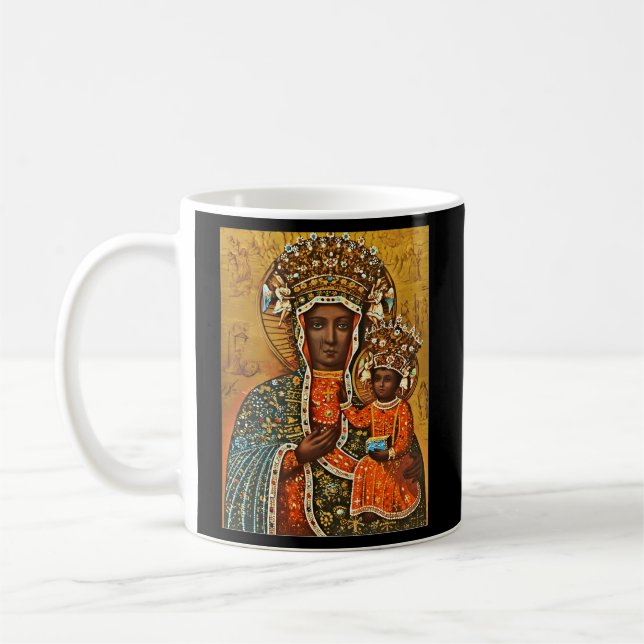 Caneca De Café Nossa Senhora de Czestochowa (Esquerda)