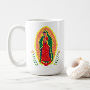 Caneca De Café Nossa Senhora de Guadalupe Tempo de Oração Inspira