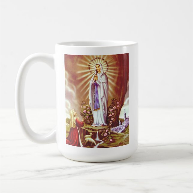 Caneca De Café Nossa Senhora de Lourdes (Esquerda)