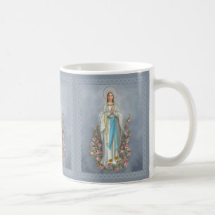 Caneca De Café Nossa senhora de rosas da Virgem Maria do rosário