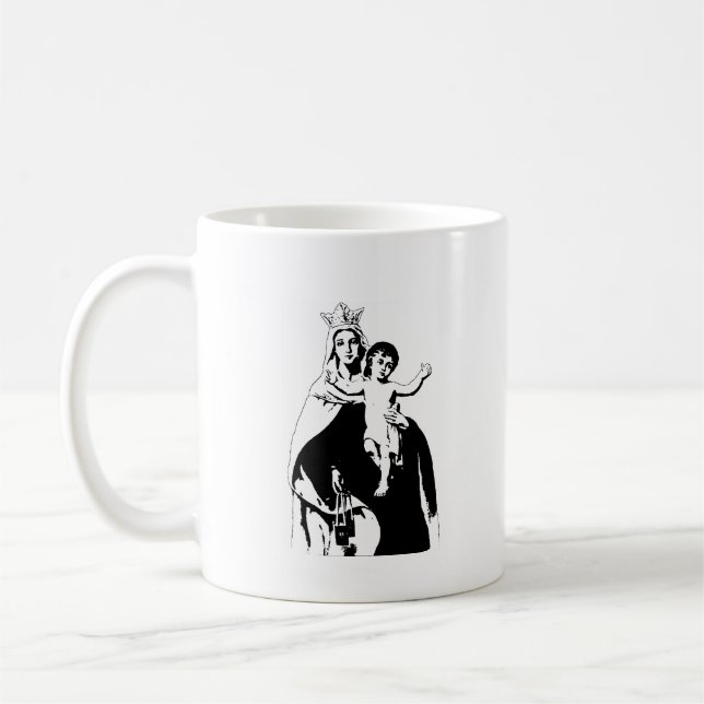 Caneca De Café Nossa Senhora do Monte Carmel (Esquerda)