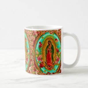 Caneca De Café Nossa Senhora Guadalupe Santo Virgem Mexicana Mari