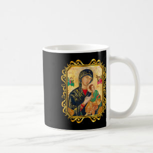 Caneca De Café Nossa Senhora Perpétua Ajuda Abençoou A Mãe Mary C