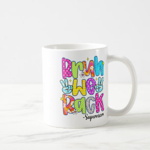 Caneca De Café Nossa Voltamos Supervisores Leopardo De Volta às A