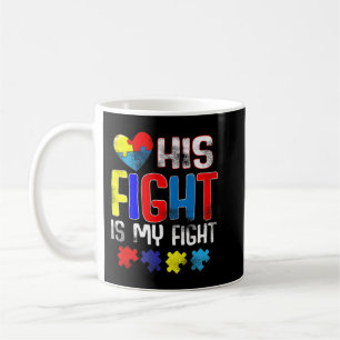Caneca De Café Nossas Camisas de Consciência Autismo são um imper