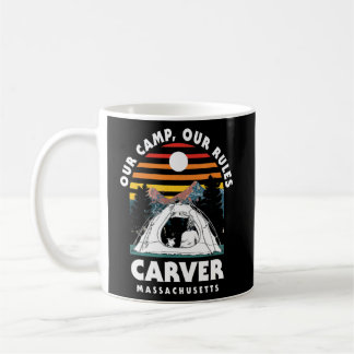 Caneca De Café Nosso acampamento, nossa polícia, acampando Massac