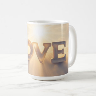 Caneca De Café Nosso Amor É O Céu Enviado