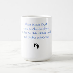 Caneca De Café Nosso anjo pequeno taça de lembrança