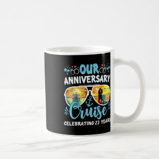 Caneca De Café Nosso Cruzeiro de Aniversário Celebrando Casais de