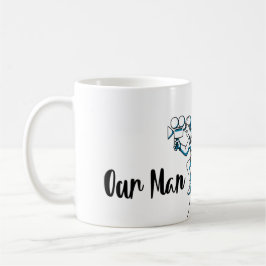 Caneca De Café Nosso Homem em Berlim - Tasse (blau)