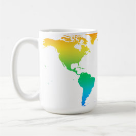 Caneca De Café Nosso Planeta Colorido