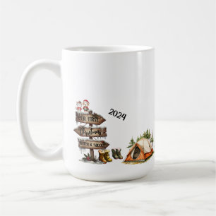 Caneca De Café Nosso primeiro Casal de Natal, Novo Acampamento