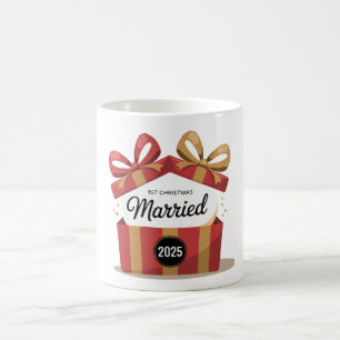 Caneca De Café Nosso Primeiro Natal Casados 2025 Keepsa para Re