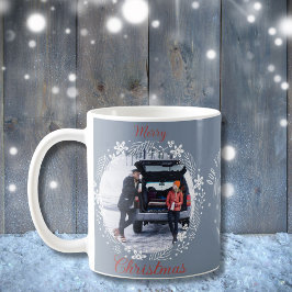Caneca De Café Nosso Primeiro Natal Casados Feliz Lua de Mel Foto