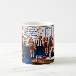 Caneca De Café Nosso Professor é Ótimo