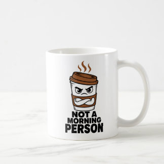 Caneca De Café Not A Morning Person Funny Coffee Mug