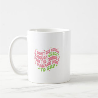 Caneca De Café Not Enough Credit Funny Snark Quote 