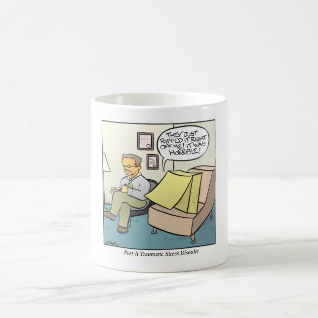 Caneca De Café Nota de post-it (Centro)
