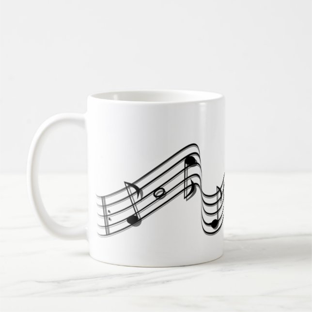 Caneca De Café Notas de gratidão (Esquerda)