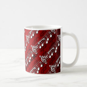 Caneca De Café Notas de Música