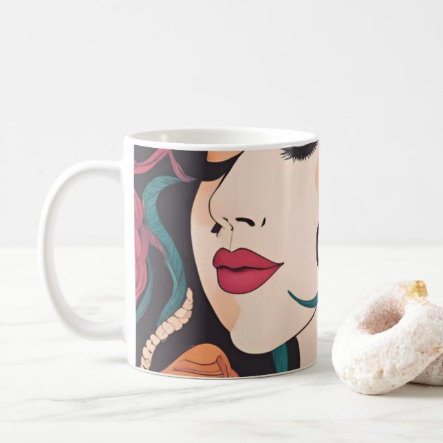 Caneca De Café Notebook espiral (Com Donut)