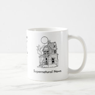 Caneca De Café Notícia sobrenatural, onde Beli…