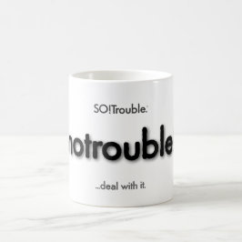caneca de café notrouble!