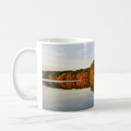 Caneca De Café Notte Park Autumn Reflections