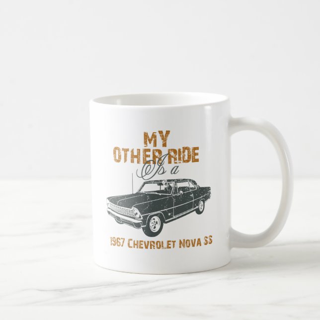 Caneca De Café Nova 1967 de Chevrolet SS (Direita)