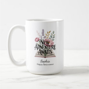 Caneca De Café Nova Aventura Aguarda Presente Personalizado de Ap