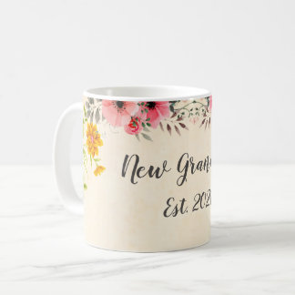 Caneca De Café Nova Avó Est. 2021 Decorativo