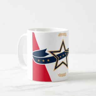 Caneca De Café Nova Bandeira de Montgomery, Alabama
