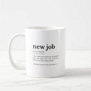 Caneca De Café Nova Definição de Job