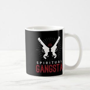 Caneca De Café Nova Era Espiritual Espiritualidade Ioga Gângster