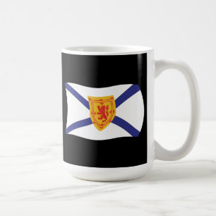 Caneca De Café Nova Escócia Flag Mug