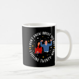 Caneca De Café Nova Garota 29 Aniversário 29º Estou Me Sentindo V