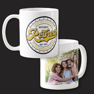 Caneca De Café Nova Gestão Foto Netos Divertida Aposentadoria