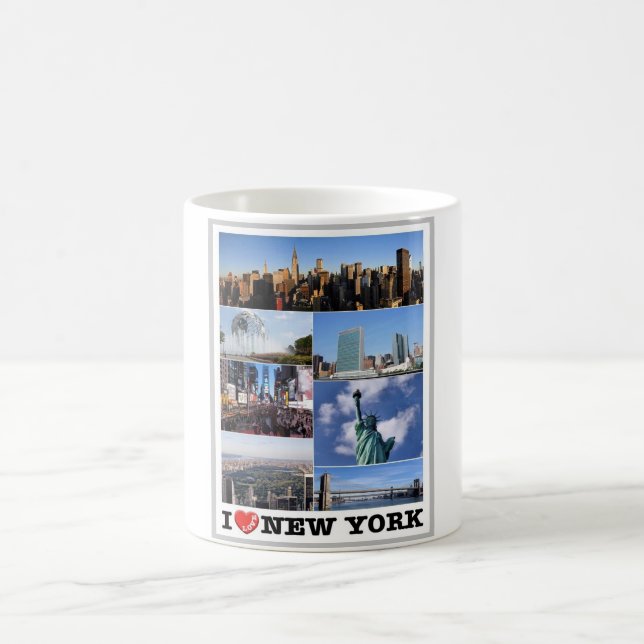 Caneca De Café Nova Iorque - I Love - United States - (Centro)