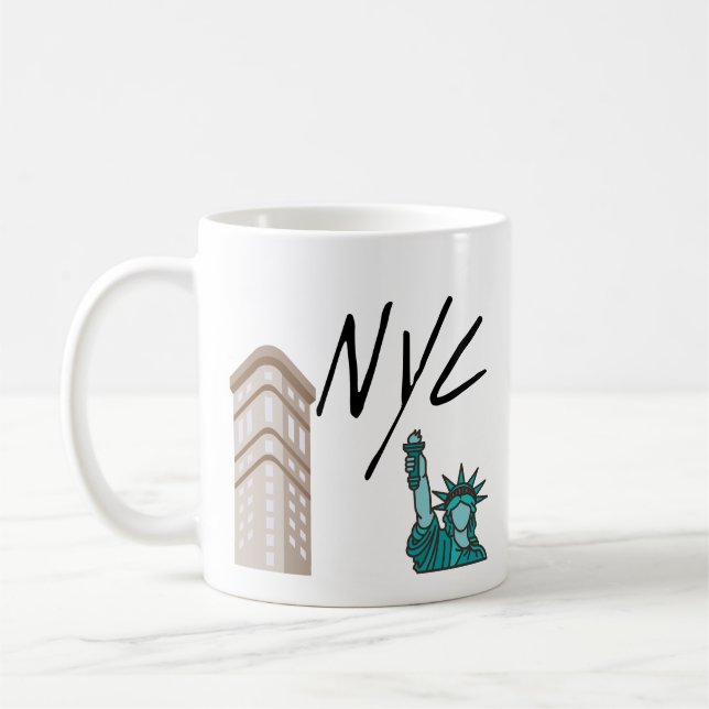 Caneca De Café Nova Iorque NYC (Esquerda)