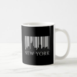 Caneca De Café Nova Iorque Retro Skyline Graphic - Urban Street