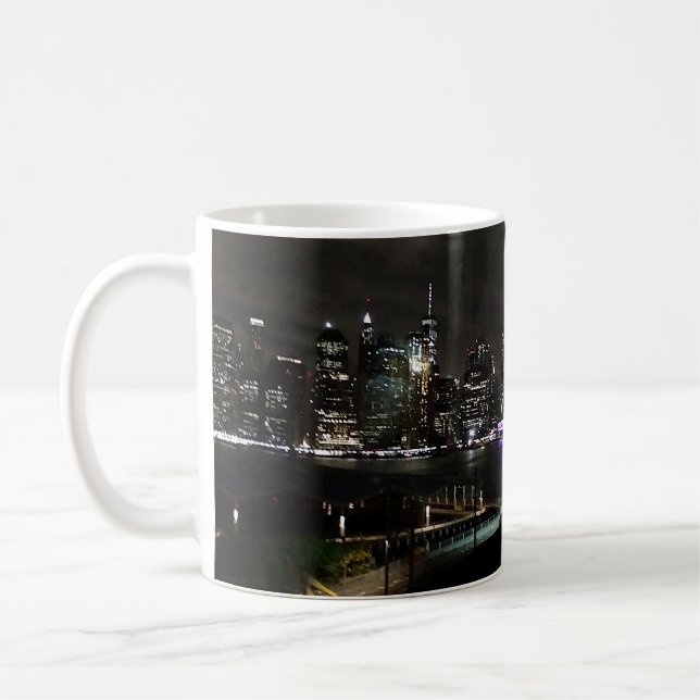 Caneca De Café Nova Iorque Skyline nº 1 Mug (Esquerda)