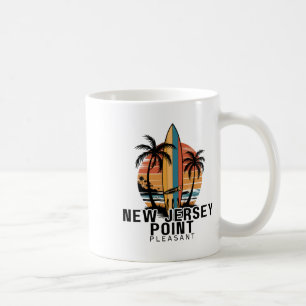 Caneca De Café Nova Jersey Point Pleasant Surfe Surfista _1