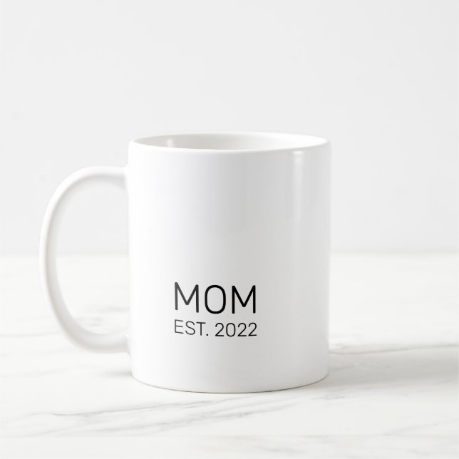 Caneca De Café Nova Mãe a Ser Mug (Esquerda)
