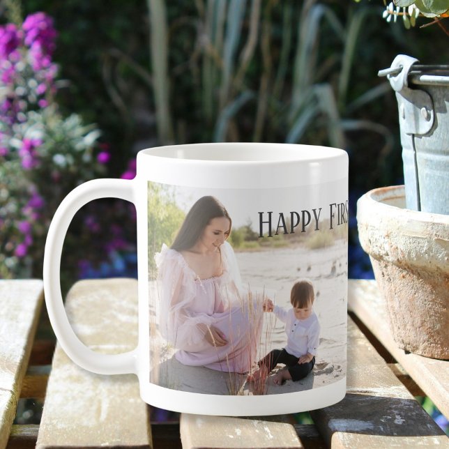 Caneca De Café Nova Mãe Fotografia Dia de as mães Mug (Criador carregado)