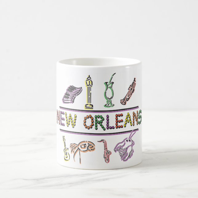 Caneca De Café Nova Orleans (Centro)