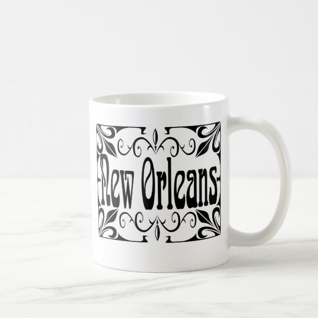 Caneca De Café Nova Orleans Ferrou Ferro (Direita)