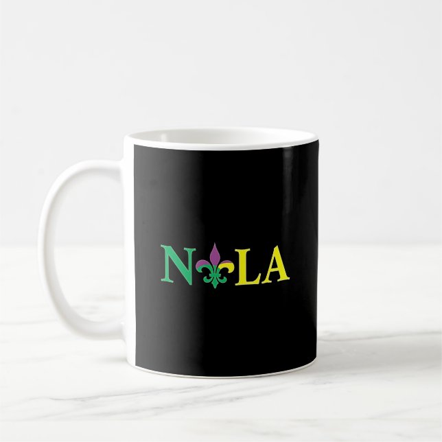 Caneca De Café Nova Orleans Forte 2025 NOLA Forte (Esquerda)